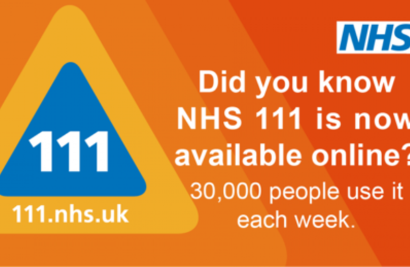 Enhanced Nhs 111 Service For People In Kent Helen Whately